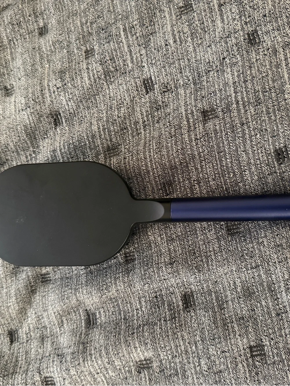 Dyson navy and black hair tool set with paddle brush and attachments